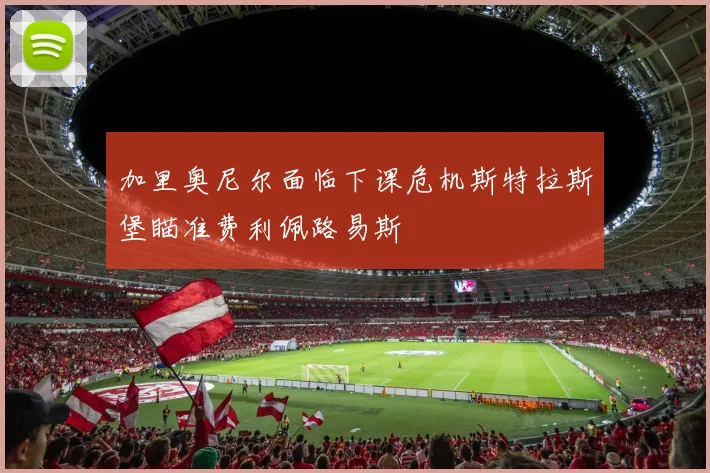 加里奥尼尔面临下课危机斯特拉斯堡瞄准费利佩路易斯